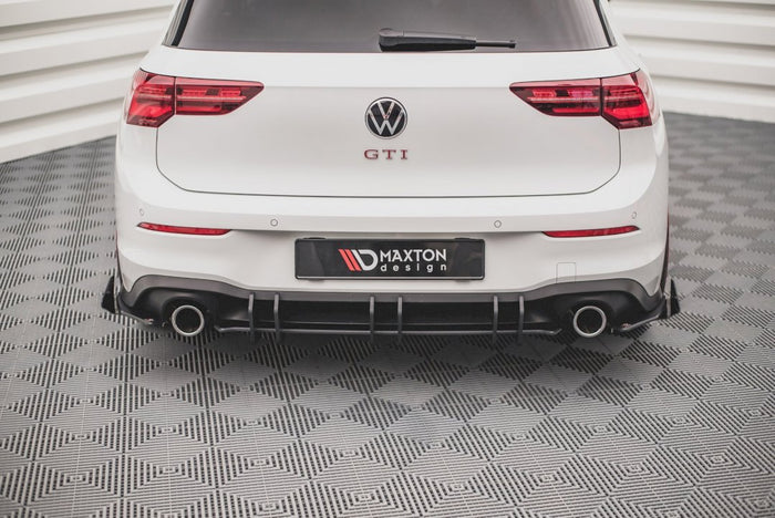 Maxton Design - STREET PRO REAR DIFFUSER V2 VW GOLF 8 GTI (2020-)
