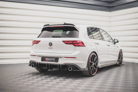 Maxton Design - STREET PRO REAR DIFFUSER V2 VW GOLF 8 GTI (2020-)