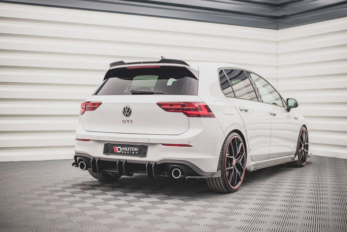 Maxton Design - STREET PRO REAR DIFFUSER V2 VW GOLF 8 GTI (2020-)