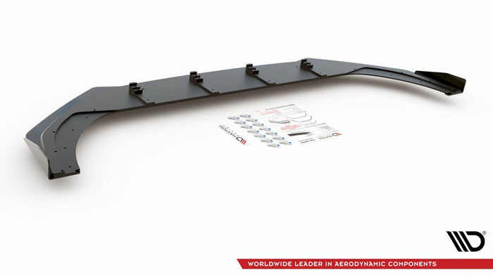 Maxton Design - STREET PRO FRONT SPLITTER + FLAPS VOLKSWAGEN GOLF GTI / GTE / R-LINE MK8