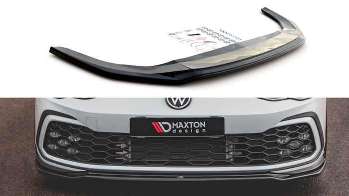 Maxton Design - FRONT SPLITTER V.4 VOLKSWAGEN GOLF GTI / GTE / R-LINE MK8