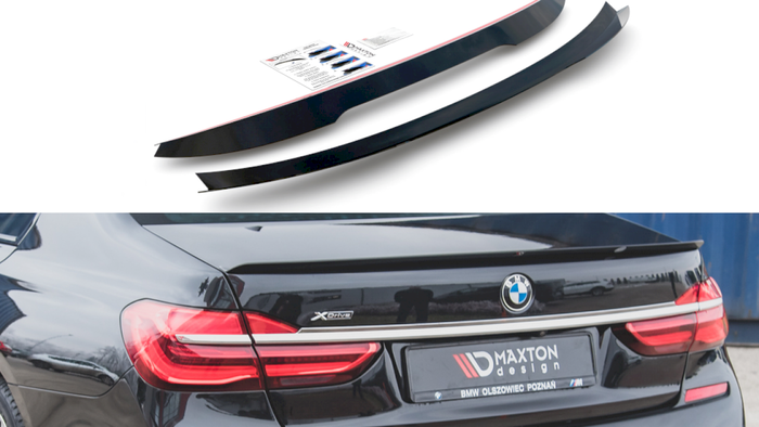 Maxton Design - SPOILER CAP BMW 7 M-PACK G11 (2015-2018)