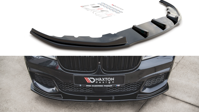 Maxton Design - FRONT SPLITTER V2 BMW 7 M-PACK G11 (2015-2018)