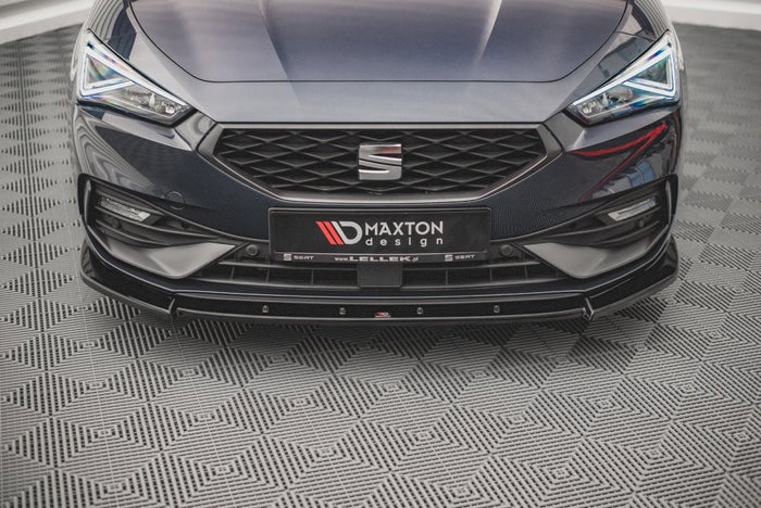 Maxton Design - FRONT SPLITTER V1 SEAT LEON FR MK4 (2020-)