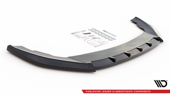 Maxton Design - FRONT SPLITTER V1 SEAT LEON FR MK4 (2020-)