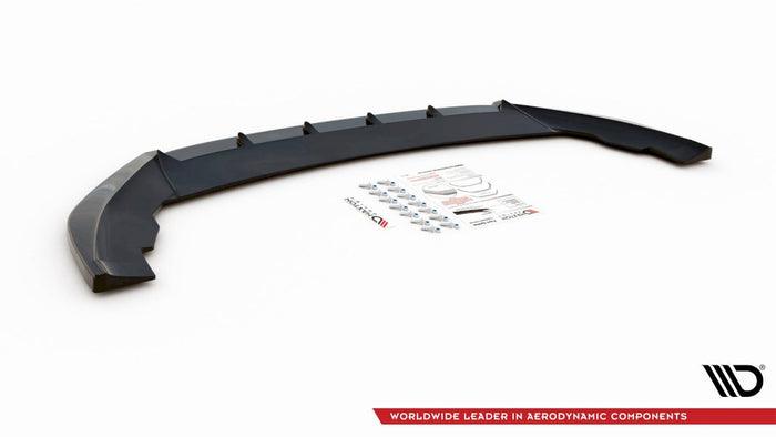 Maxton Design - FRONT SPLITTER V1 SEAT LEON FR MK4 (2020-)