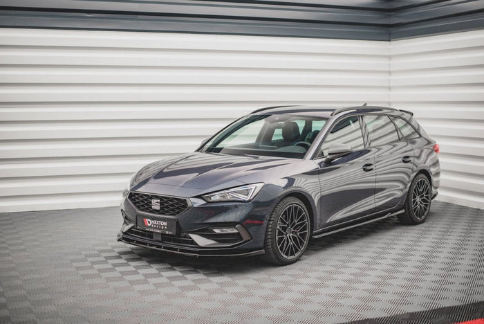 Maxton Design - FRONT SPLITTER V1 SEAT LEON FR MK4 (2020-)