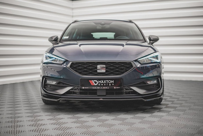 Maxton Design - FRONT SPLITTER V4 SEAT LEON FR MK4 (2020-)