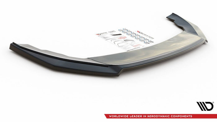 Maxton Design - FRONT SPLITTER V4 SEAT LEON FR MK4 (2020-)