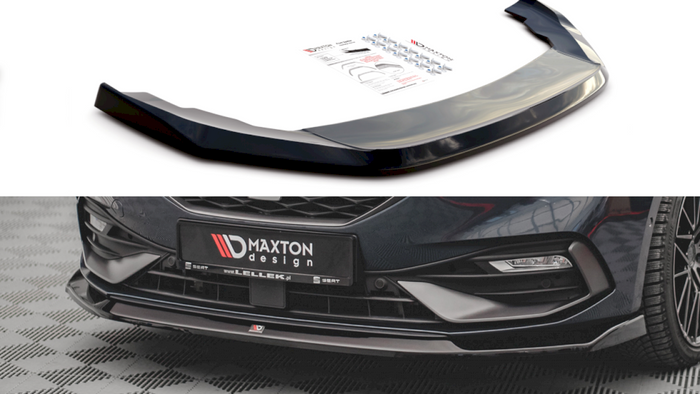 Maxton Design - FRONT SPLITTER V3 SEAT LEON FR MK4 (2020-)