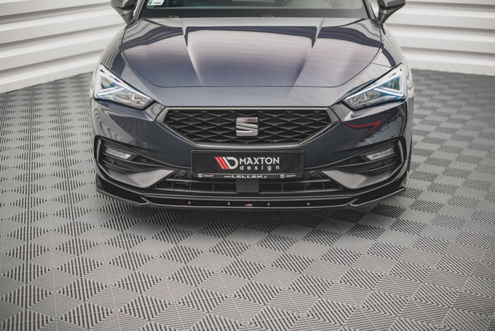 Maxton Design - FRONT SPLITTER V2 SEAT LEON FR MK4 (2020-)