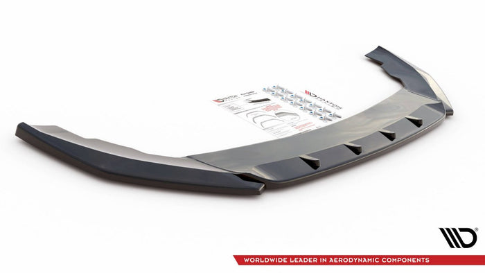 Maxton Design - FRONT SPLITTER V2 SEAT LEON FR MK4 (2020-)