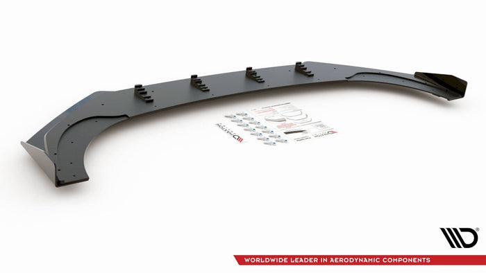 Maxton Design - STREET PRO FRONT SPLITTER (+FLAPS) VW GOLF 8 GTI CLUBSPORT (2020-)
