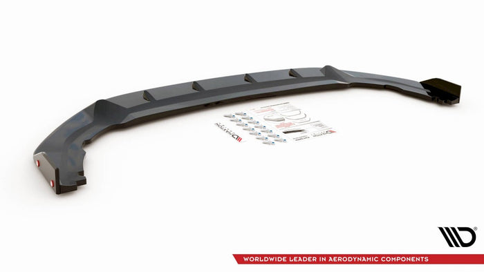 Maxton Design - FRONT SPLITTER V.1 + FLAPS VW GOLF 8 GTI CLUBSPORT
