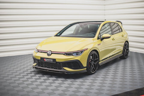 Maxton Design - FRONT SPLITTER V2 VW GOLF 8 GTI CLUBSPORT (2020-2024)