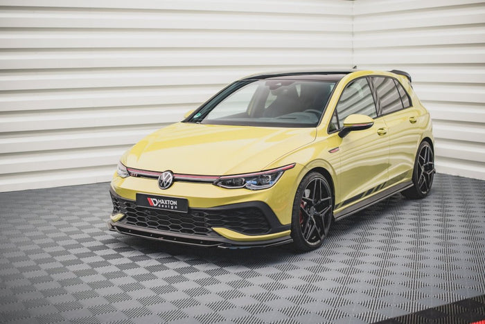 Maxton Design - FRONT SPLITTER V2 VW GOLF 8 GTI CLUBSPORT (2020-2024)