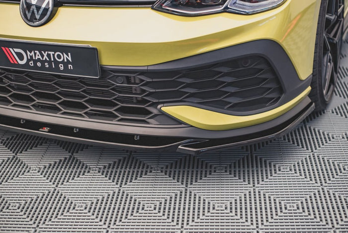 Maxton Design - FRONT SPLITTER V2 VW GOLF 8 GTI CLUBSPORT (2020-2024)