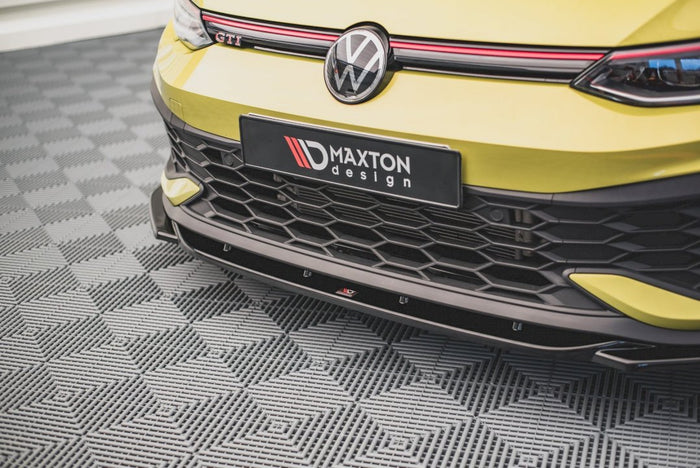 Maxton Design - FRONT SPLITTER V2 VW GOLF 8 GTI CLUBSPORT (2020-2024)