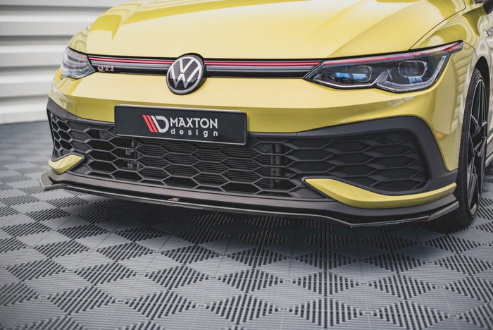 Maxton Design - FRONT SPLITTER V3 VW GOLF 8 GTI CLUBSPORT (2020-2024)