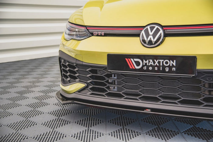 Maxton Design - FRONT SPLITTER V3 VW GOLF 8 GTI CLUBSPORT (2020-2024)