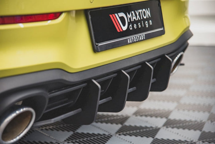 Maxton Design - STREET PRO REAR DIFFUSER V1 VW GOLF 8 GTI CLUBSPORT (2020-)