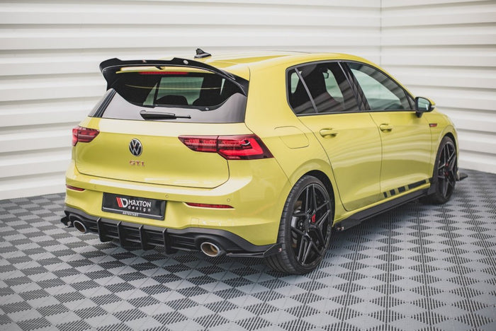 Maxton Design - STREET PRO REAR DIFFUSER V2 VW GOLF 8 GTI CLUBSPORT (2020-)