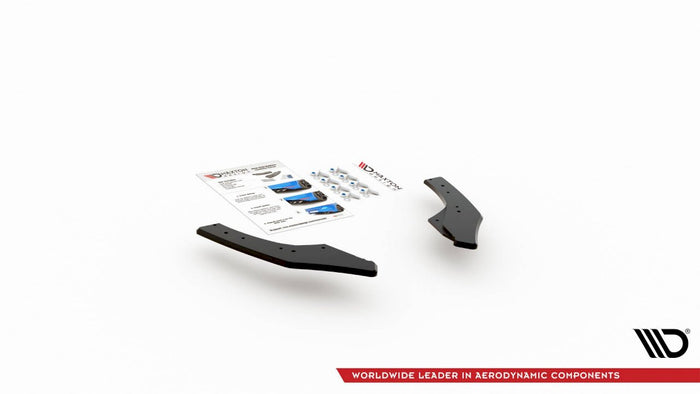 Maxton Design - STREET PRO REAR SIDE SPLITTERS VW GOLF 8 GTI CLUBSPORT (2020-)