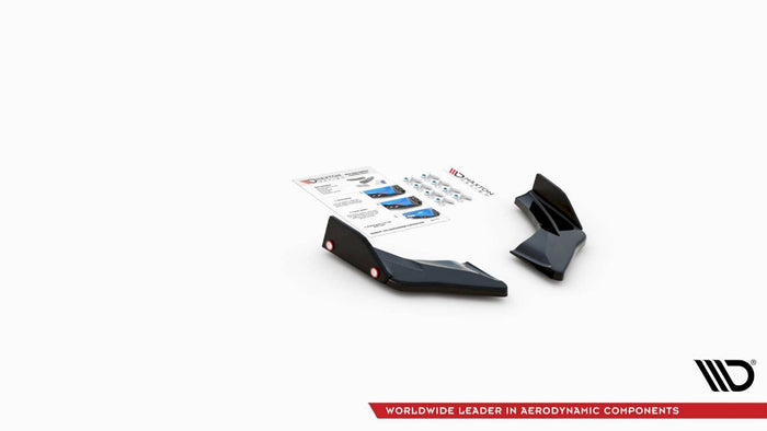 Maxton Design - REAR SIDE SPLITTERS V2 VW GOLF 8 GTI CLUBSPORT (2020-)