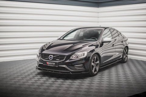 Maxton Design - FRONT SPLITTER V1 VOLVO S60 R-DESIGN MK2 (2014-2018)