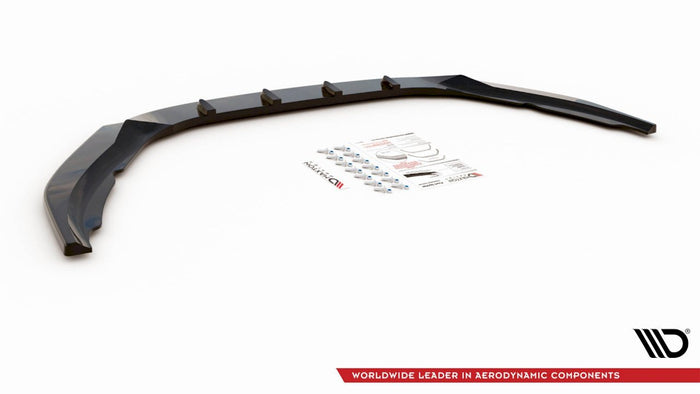 Maxton Design - FRONT SPLITTER V2 VOLVO S60 R-DESIGN MK2 (2014-2018)