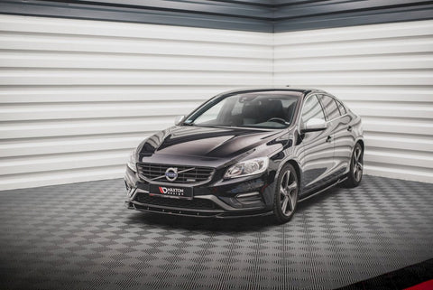 Maxton Design - FRONT SPLITTER V2 VOLVO S60 R-DESIGN MK2 (2014-2018)