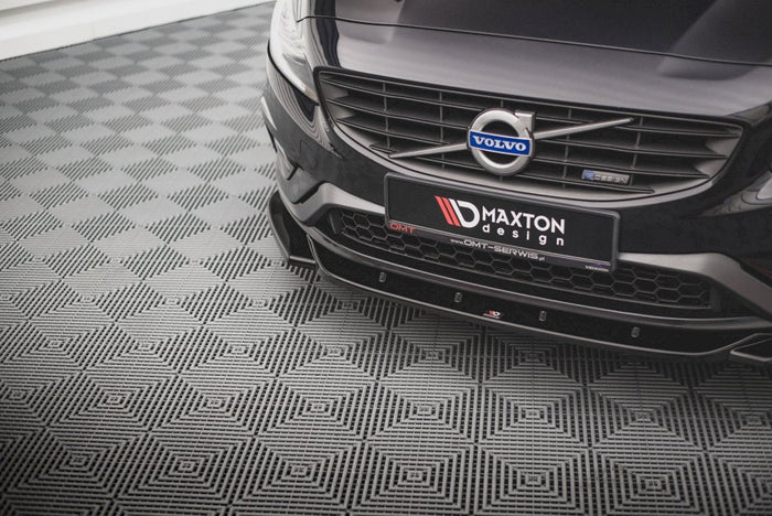 Maxton Design - FRONT SPLITTER V2 VOLVO S60 R-DESIGN MK2 (2014-2018)