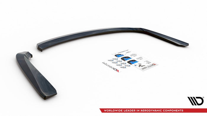 Maxton Design - REAR SIDE SPLITTERS MITSUBISHI LANCER SPORTBACK MK8 (2007-2016)