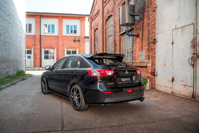 Maxton Design - REAR SIDE SPLITTERS MITSUBISHI LANCER SPORTBACK MK8 (2007-2016)