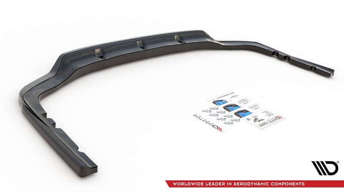 Maxton Design - CENTRAL REAR SPLITTER (VERTICAL BARS) BMW X7 M G07 (2018-2022)