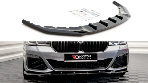 Maxton Design - Front Splitter V.2 BMW 5 M-Pack / M550i / M550d Sedan / Touring G30 / G31 Facelift