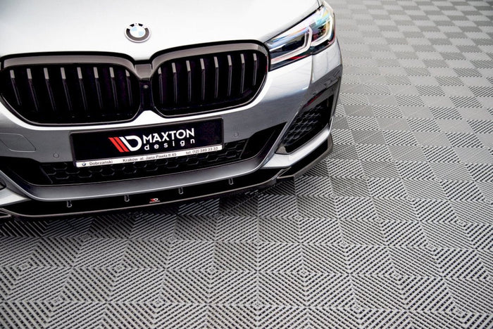 Maxton Design - Front Splitter V.2 BMW 5 M-Pack / M550i / M550d Sedan / Touring G30 / G31 Facelift