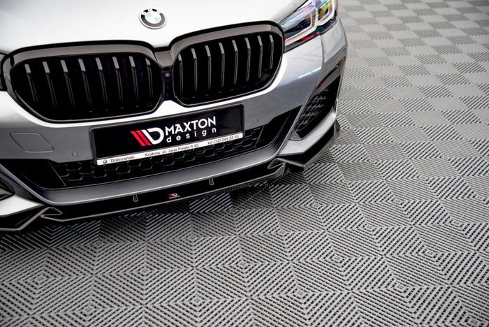 Maxton Design - Front Splitter V.1 BMW 5 M-Pack / M550i / M550d Sedan / Touring G30 / G31 Facelift
