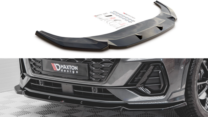 Maxton Design - Front Splitter V.1 Audi Q3 Sportback / SUV S-Line F3