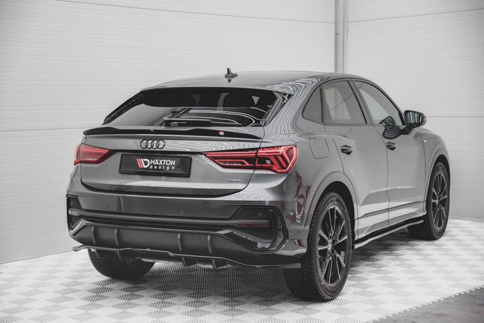Maxton Design - Rear Splitter (Vertical Bars) Audi Q3 Sportback S-Line