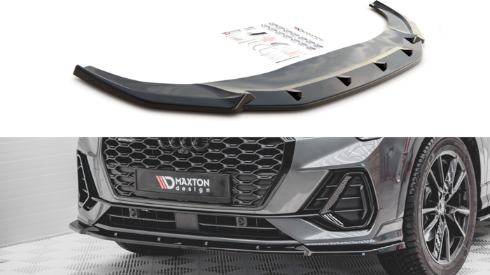 Maxton Design - Front Splitter V.2 Audi Q3 Sportback / SUV S-Line F3