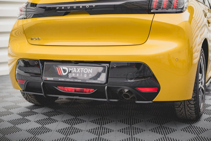Maxton Design - STREET PRO REAR DIFFUSER PEUGEOT 208 MK2 (2019-)