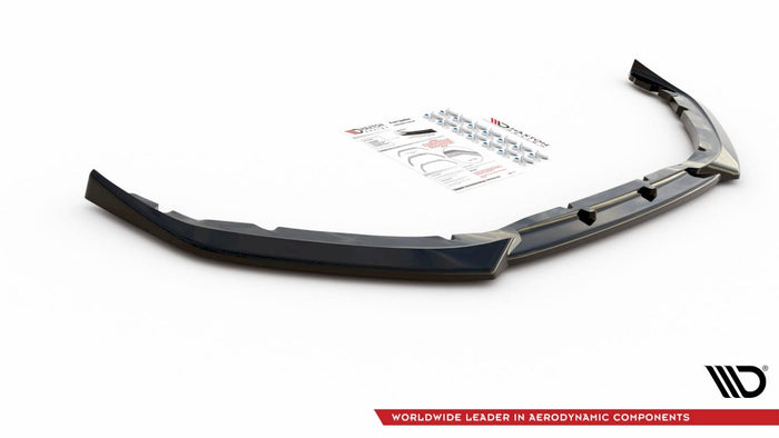 Maxton Design - FRONT SPLITTER V2 PEUGEOT 208 MK2 (2019-)