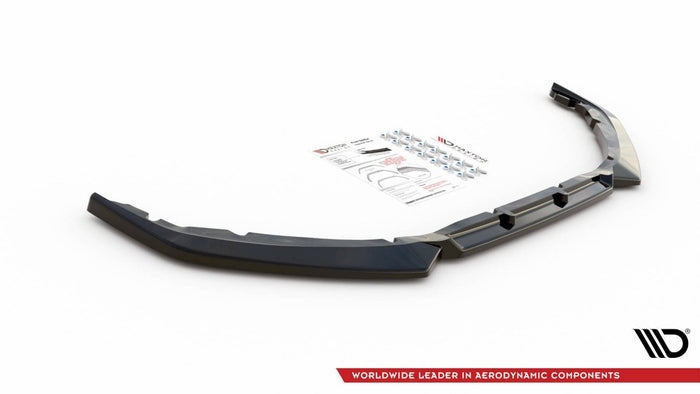 Maxton Design - FRONT SPLITTER V1 PEUGEOT 208 MK2 (2019-)