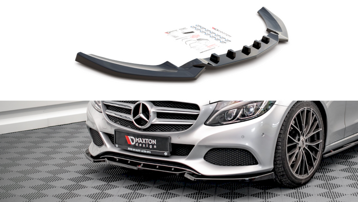 Maxton Design - FRONT SPLITTER MERCEDES C W205 (2014-2018)