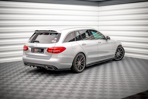 Maxton Design - Rear Splitter (Vertical Bars) Mercedes C W205 Estate
