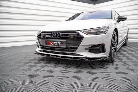 Maxton Design - FRONT SPLITTER V2 AUDI A7 C8 (2018-)