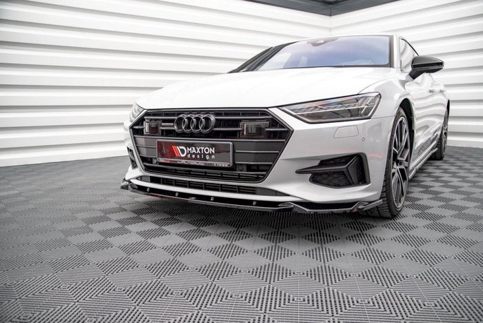 Maxton Design - FRONT SPLITTER V2 AUDI A7 C8 (2018-)
