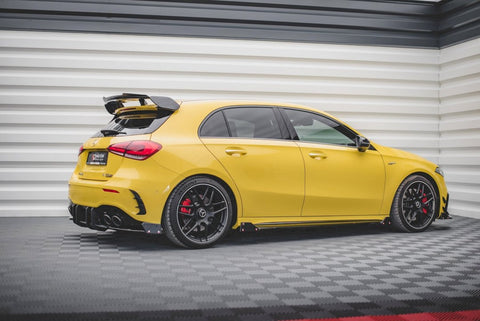 Maxton Design - SIDE SKIRTS DIFFUSERS V.2 + FLAPS MERCEDES AMG A45 S
