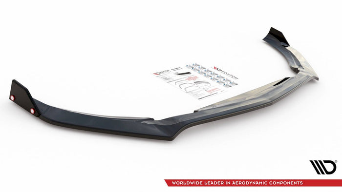 Maxton Design - FRONT SPLITTER V.3 + FLAPS MERCEDES AMG A 45 S AERO PACK W177